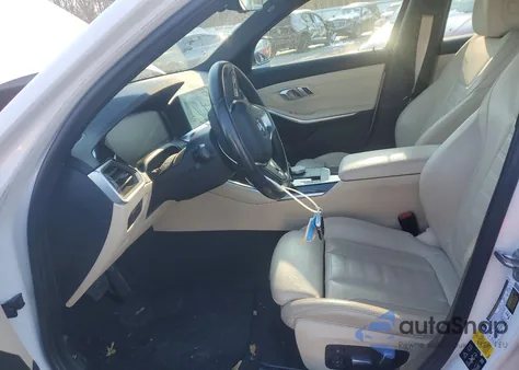 2019 BMW 330Xi из США, поврежденный, VIN 3MW5R7J54K8B01045